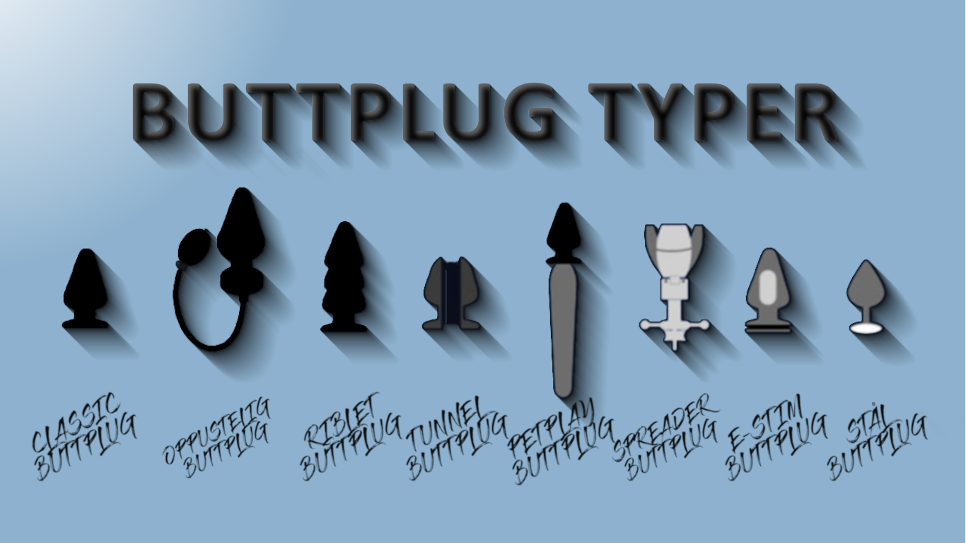 buttplug og analplug typer